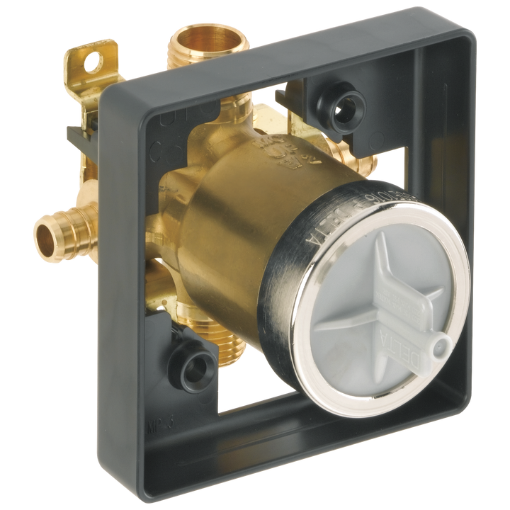 Delta 5/8-in ID PEX x 5/8-in OD PEX Brass Volume Control Valve, MultiChoice Universal Rough, R10000-PX