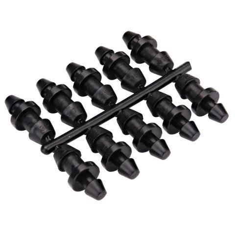 Raindrip For 1 in. Tubing Drip Irrigation Hole Plug, 10-Pack