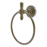 Allied Brass Retro Dot Polished Brass Wall Mount Towel Ring