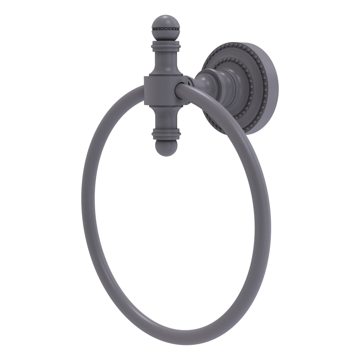Allied Brass Retro Dot Polished Brass Wall Mount Towel Ring