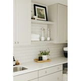 Regent Bianco Ceramic Subway Wall Tile - 3 x 8 in.