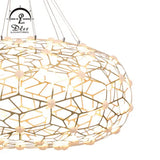 DLSS Lighting Co., Ltd Restaurant Stainless Steel Pendant Lighting Globe LED Lamp