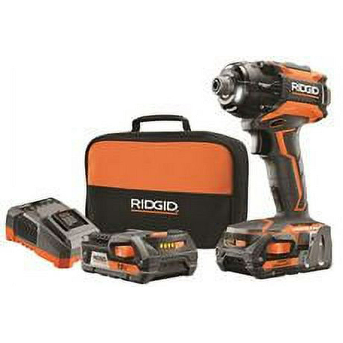 RIDGID 18-Volt Lithium-Ion Brushless Cordless 1/4 in. 3-Speed STEALTH FORCE Impact Driver (Tool Only)