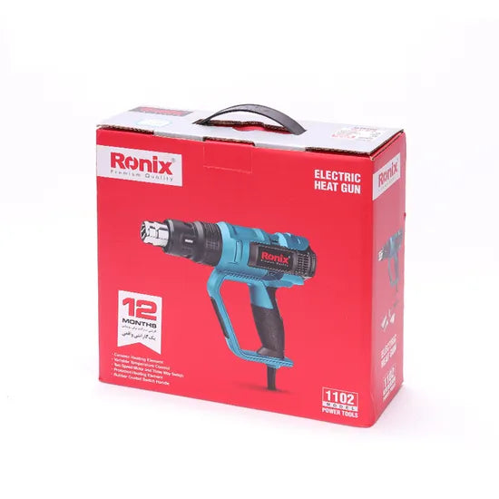 Ronix 1102 Heat Gun for Repairing Mobile Phones and Thawing Refrigerators or Frozen Water Pipes Multi Temperature Heat Gun