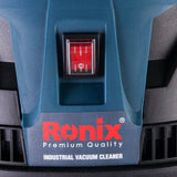 Ronix 1231 Vacuum Cleaner 1400W Wet Dry Vacuum Cleaner 30L Industrial Car Vacuum Cleaner for Home Car Use Portable Electric Machine