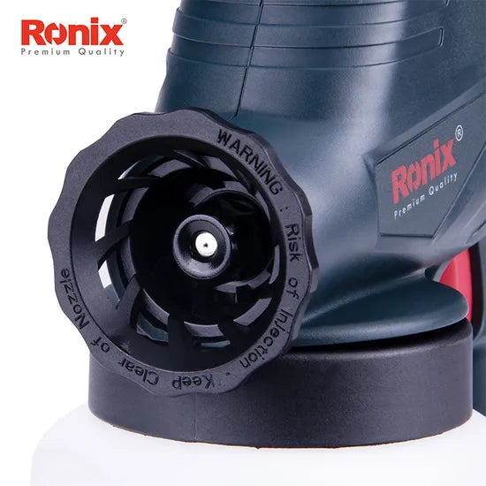 Ronix 1313 High Volume Low Pressure Air System That Enables Constant Spraying for Delivering Superior Solenoid Spray Gun