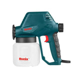 Ronix 1313V Electric Spray Gun 130W 110V 800ml Power Tools Electric DIY Portable Paint Sprayer Handheld Automatic Solenoid Spray Gun