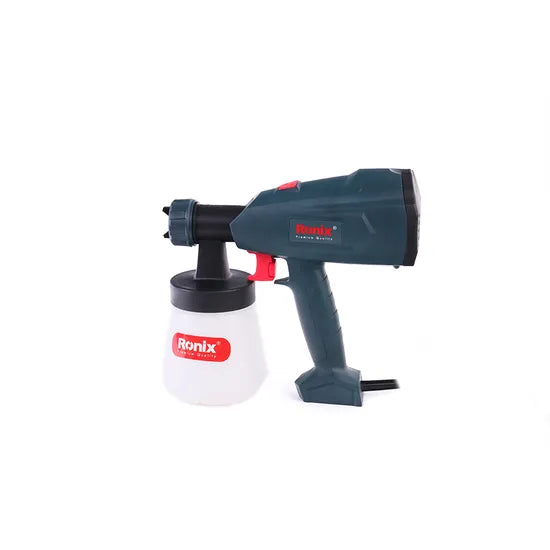 Ronix 1335 HVLP Electric Paint Spray Gun 350W Power 700ml/Min to Paint Spraying on Cars Doors Window HVLP Spray Gun