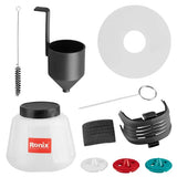 Ronix 1340 HVLP Electric Spray Gun 450W 1200ml Nozzle Paint Sprayer High Pressure Power Paint Spray Guns for Wall Paint