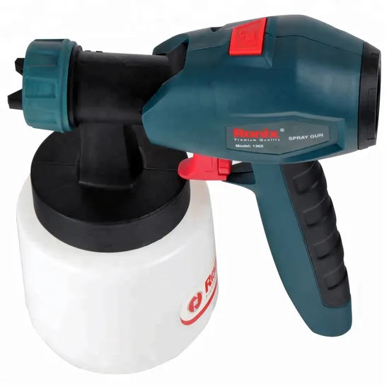 Ronix 1365 HVLP Electric Paint Spray Gun Painting Machine Iron Paint Power Paint Electric Spray Gun