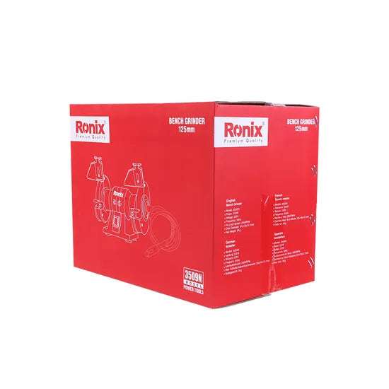 Ronix 150mm 150W Model 3509n Mini Industrial Multifunction Electric Bench Belt Grinder