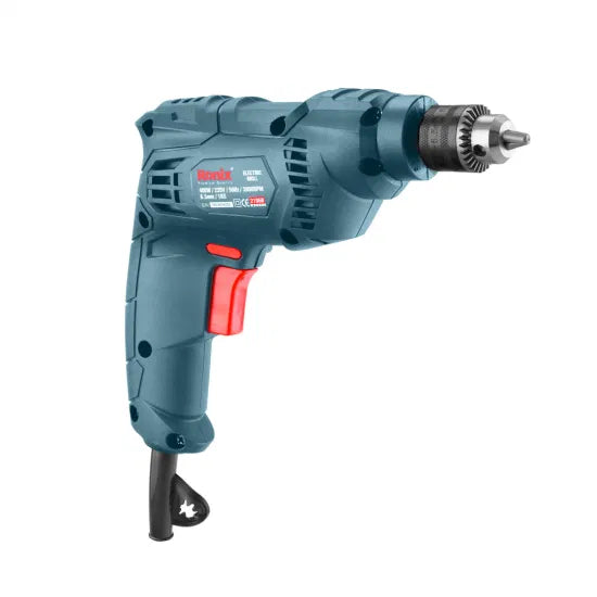 Ronix 2106b Drill 3800rpm 6.5mm Keyed Variable Speed Trigger MID Handle Grip for Comfort Corded Electric Drill