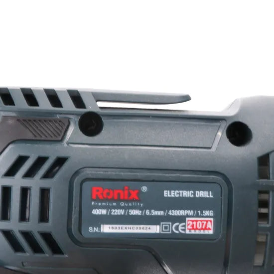 Ronix 2107A Model 400W 6.5mm Electric Power Impact Machine Rotary Hammer Drills Portable Power Drill Sets Power Tools