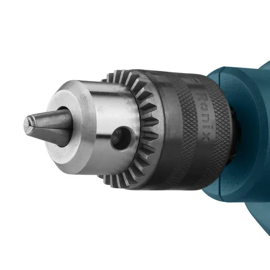 Ronix 2121 Drill All Metal Ratcheting Keyless Chuck Designed for Greater Bit Retention 10mm Keyed Corded Drill