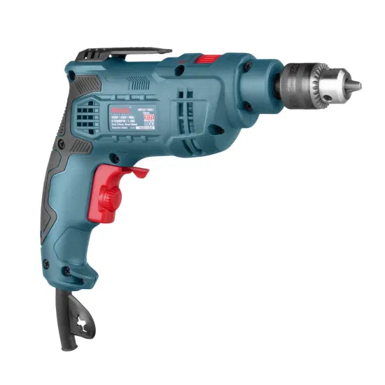 Ronix 2121 Drill All Metal Ratcheting Keyless Chuck Designed for Greater Bit Retention 10mm Keyed Corded Drill