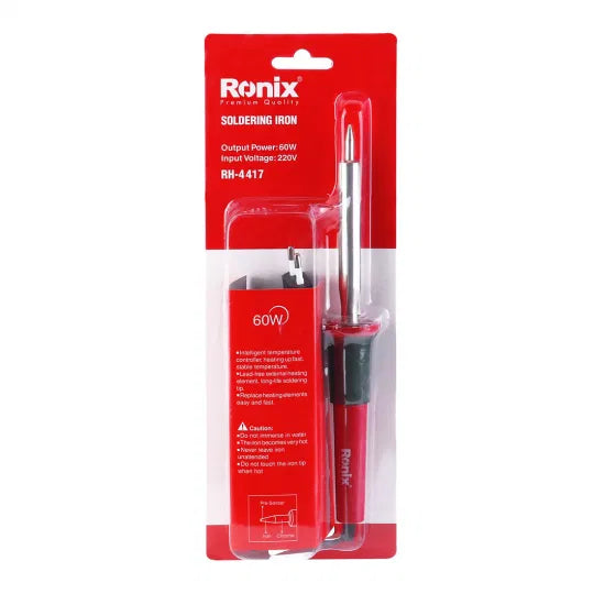 Ronix 220V Power Tools Model Rh-4417 60W Handheld Welding Equipemnt Electric Soldering Iron