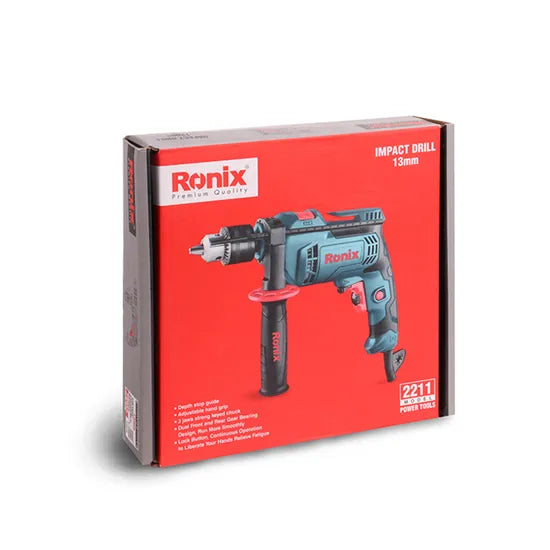 RONIX Ronix 2211 Model 600W Electric Impact Drill 13mm 220V/50Hz Powerful Drilling Machine