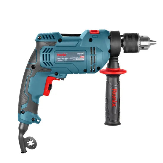 Ronix 2212 0-3000rpm Hammer and Drill 2 Functions in 1 Rotating Handle Depth Gauge Speed Setting Power Drill