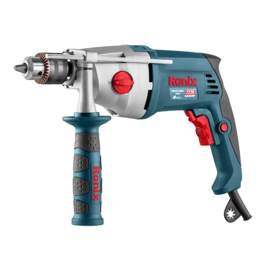 Ronix 2220 13mm Keyed Impact Drill New Portable High Torque 2800rpm Electric Tools Power Hand Tools Power Drill