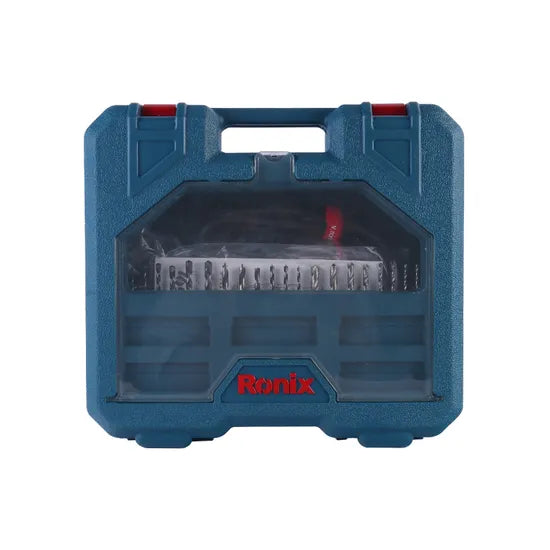Ronix 2250K Model Electric Impact Drill Kit with 22PCS Accessories Variable Speed Professional 13mm Keyed 850W Power Drill