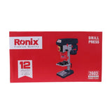 Ronix 2603 Mini Electric Bench Drilling Heavy Base Weight and The Three-Hole Screw Positioning Non-Specific Drilling Drill Press
