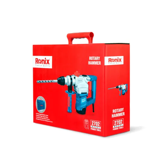 Ronix 2702 Variable Speed Trigger Hammer with Reverse Offers Accurate Bit Starting or Easy Fastener Removing Rotary Hammer