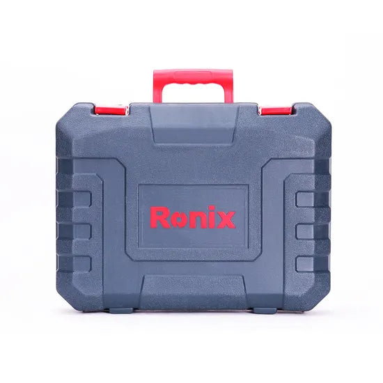 Ronix 2703 Rotary Hammer Delivers Powerful Impact Energy Complete Heavy Duty Projects on Concrete Metal Power Hammer