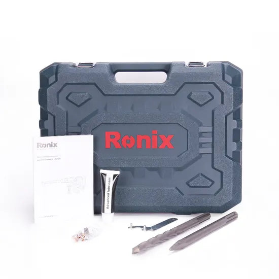 Ronix 2705 4 Functions SDS-Plus Rotary Hammer Drill 40mm 1600W 3530bpm Heavy Duty Hammer Breaker Tools