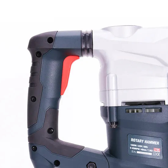 Ronix 2705 Hammer Compared with Single Function Switch Design Double Function Switch Design Extend Service Life Rotary Hammer