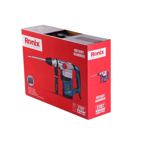Ronix 2707 Electric Demolition Hammers Variable Speed-Including 3 Drill Case High-Performance Rotary Hammer