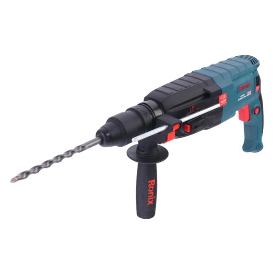 Ronix 2713 28mm Combination Rotary Hammer Designed with Torque Limiting Clutch Automotive Rotary Hammer