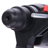 Ronix 2724 Rotary Hammer Drill Safety Clutch Vibration Control Including Chisels and Drill Bits with Case Rotary Hammer Kit