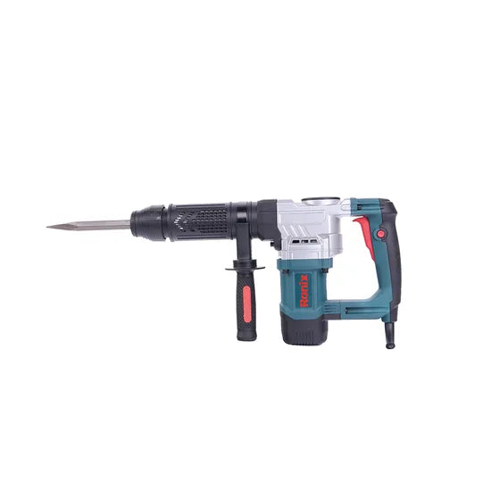 Ronix 2809 Adjustable 360 Degree Side Handle and Ergonomic D-Grip Handle for Comfort and Control Demolition Hammer