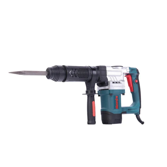 Ronix 2809 Adjustable 360 Degree Side Handle and Ergonomic D-Grip Handle for Comfort and Control Demolition Hammer