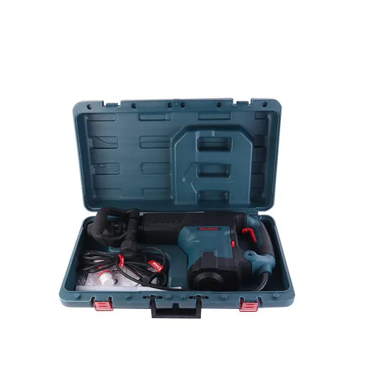 Ronix 2821 Heavy Duty 2000 Bpm Concrete Breaker 2PCS Chisels Bit Chipping Supporting Powerful Function Demolition Hammer