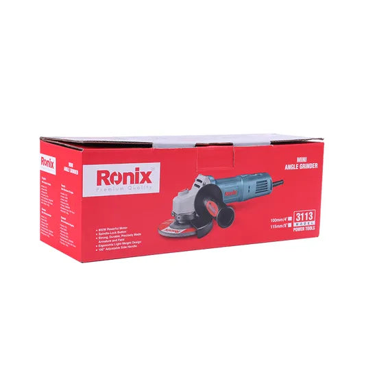 RONIX Ronix 3113 Angle Grinder Mini 220V Brushless Power Motor 12000 Rpm for Metal Wood Polishing Mini Angle Grinder