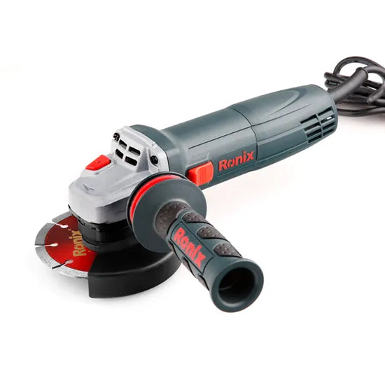 Ronix 3130 Electric Angle Grinder Tool 720W 11000rpm with 100/115mm Grinding Wheel Mini Angle Grinder