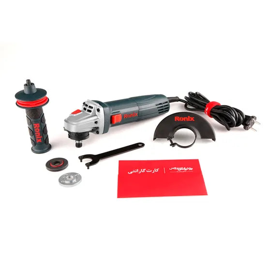 Ronix 3130 Grinder Removable Side Handle Mounted on Both Sides for Better Multi-Angle Work Angle Grinder