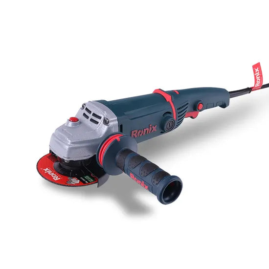 Ronix 3160 Metal Grinder Slim Lightweight and Compact Providing Better Comfort and Reduce Fatigue Electric Angle Grinder