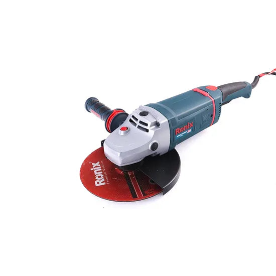 Ronix 3220 Angle Grinder Replacement 3 Positions Available Auxiliary Handle for Better Control Comfort Electric Angle Grinder