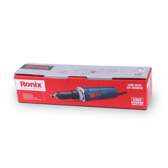 Ronix 3302 6mm 710W Industrial Professional Mini Reliable Quality Corded Sanding Machine Electric Straight Die Grinder