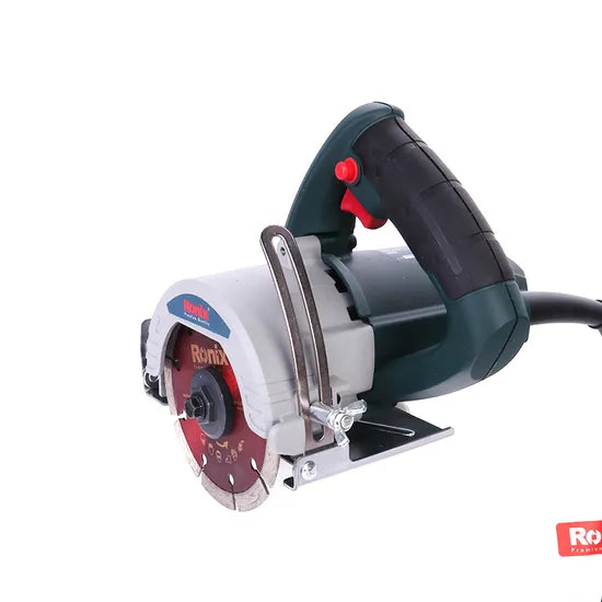 Ronix 3411 220V 1500W Tile Concrete Marble Cutter Concrete Tile Cutter Saw for Metal Rated Power Marble Cutter