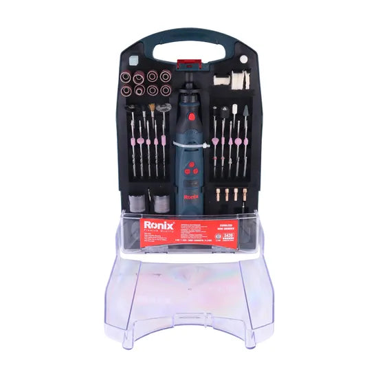 Ronix 3420 Model Cordless Rotary Tool Kit Mini Grinders Portable Lithium Battery