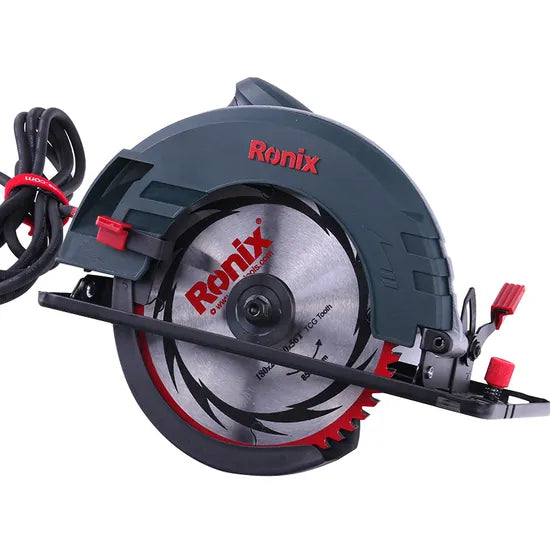 Ronix 4318 Wholesale Customize 180mm 1350W Circular Saw with Rubber Handle
