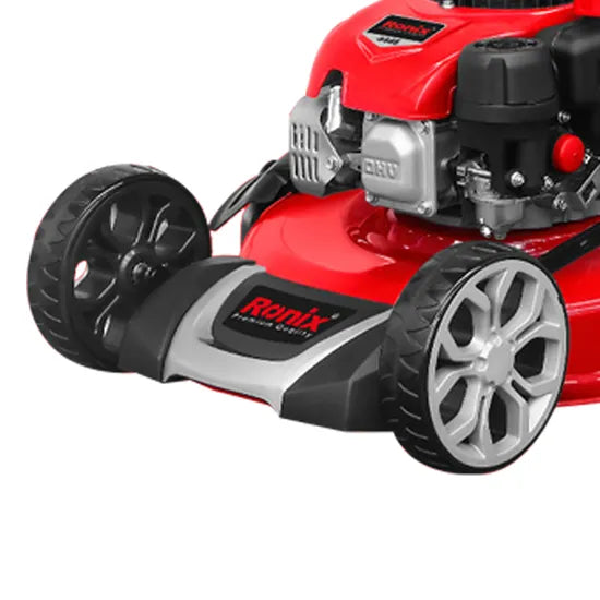 Ronix 4446 Gasoline Lawn Mower 5.5HP-480mm Hand Push Gasoline Brush Cutter Lawn Mower Garden Power Tools