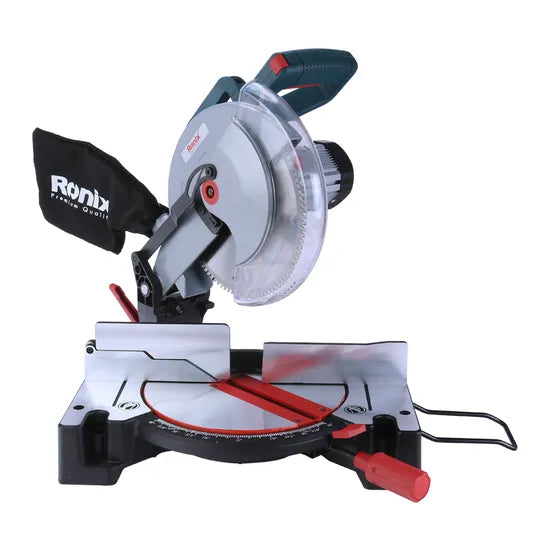 Ronix 5101 Miter Saw 1650W 255mm Dual Bevel with Sliding Rail Power Mitre Saw Cutter Cutting Mitre Saw Power Tools