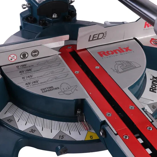 Ronix 5401 210mm Professional Miter Saw 1500W with Variants Gigatools Sliding Mitre Saw