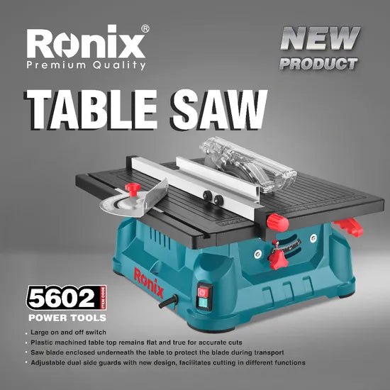 Ronix 5602 Best Price High Quality Table Saw 210mm with Reasonable Price