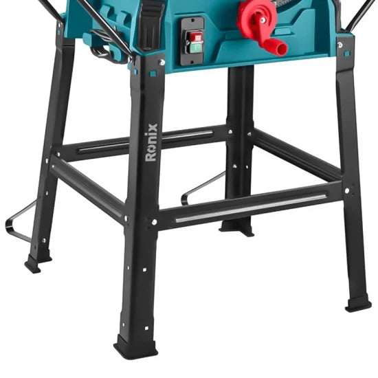 Ronix 5603 2000W Electric Table Saw 25cm Multi-Functional Wood Working Carpenter Electric Sliding Track