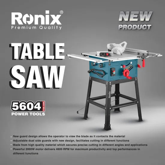 Ronix 5604 Best Price Electric Table Saw 250mm